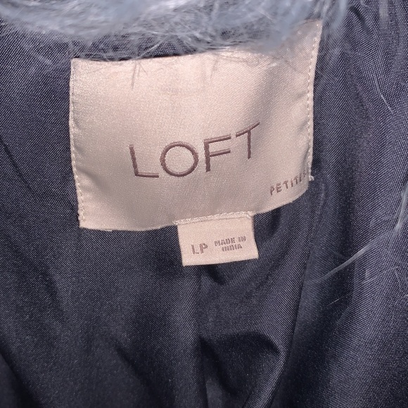 Loft Fur Coat Sz S - Picture 3 of 3